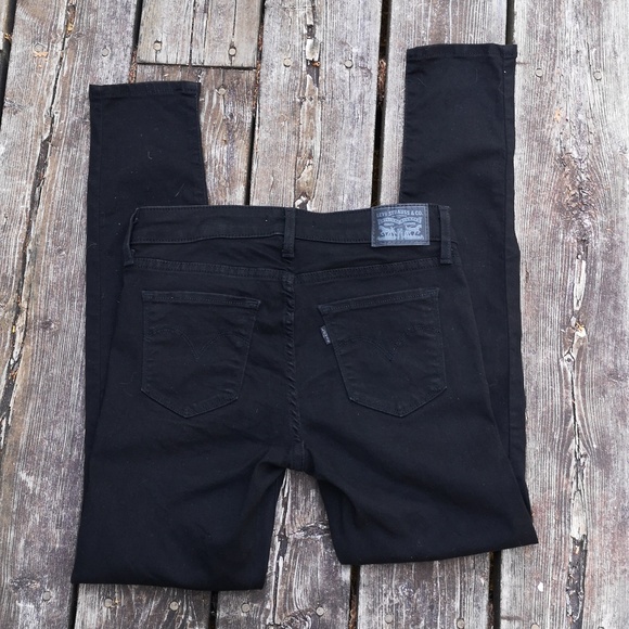 Levi's 711 black skinny jeans - Picture 10 of 11